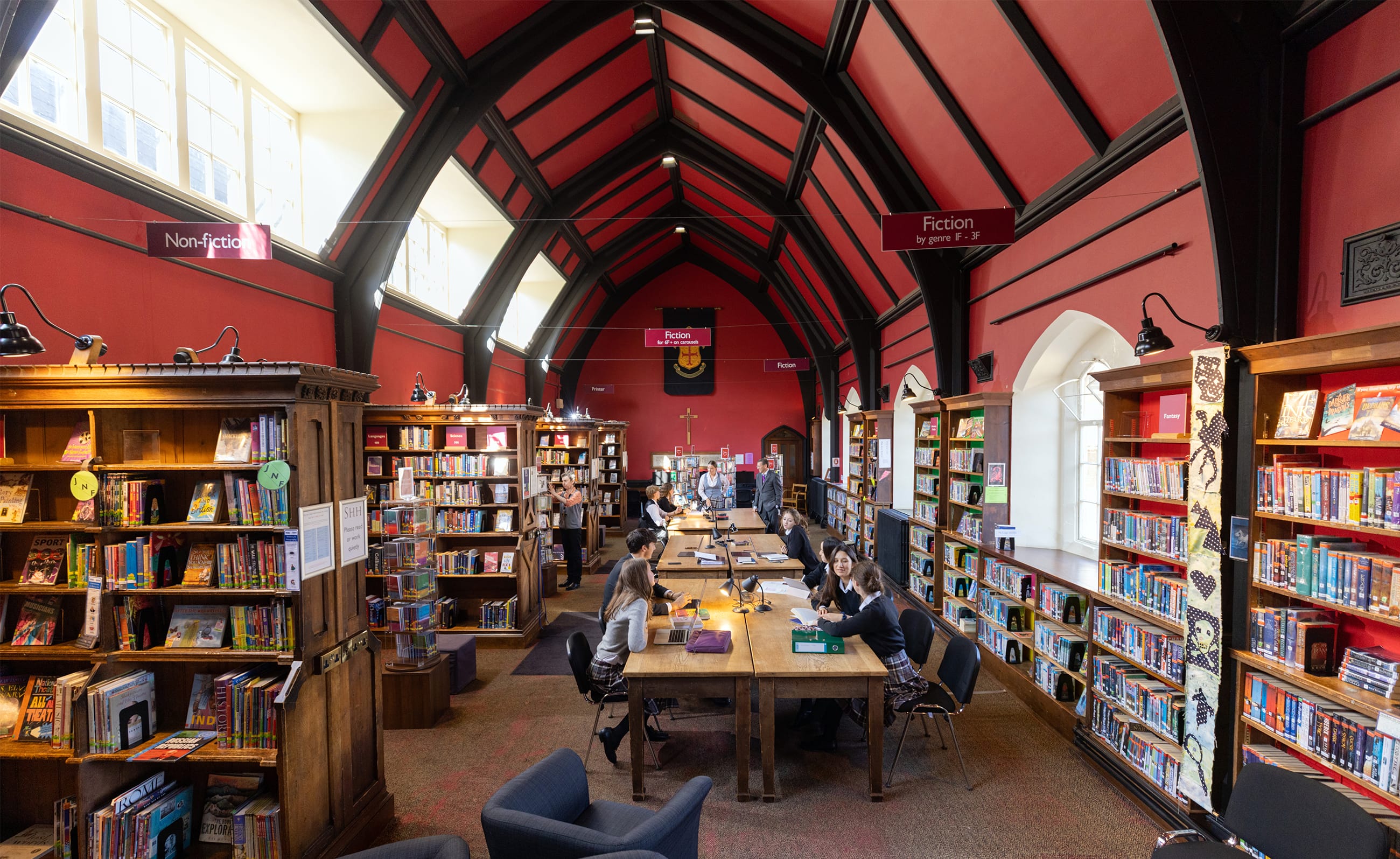 Petre Library - Downside School Petre Library - Downside School